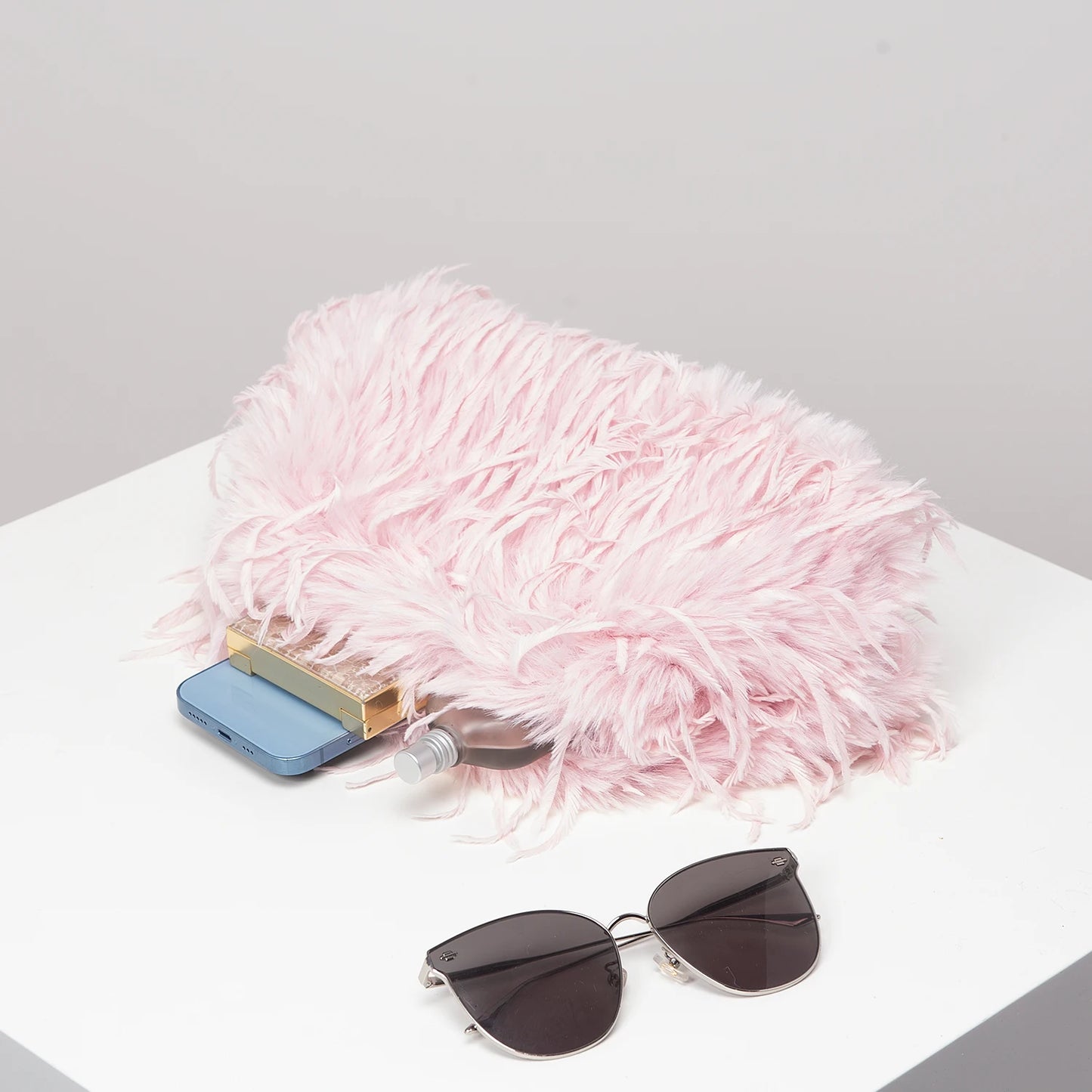 High Quality, Vibrant & Premium Plush Candy-Colored Clutch Luxurious, Sexy & Perfect for Dinner or Party