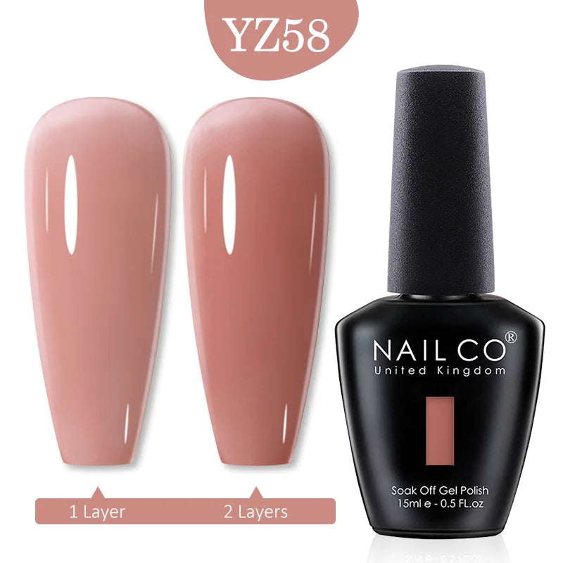 NAILCO Gel Polish 15ml Red & Pink 2026 Style Nails, Soak-Off Gel Polish for Long-Lasting, Flawless, Transform Your Nails with NAILCO Gel Polish Shine, Slay & Stay Perfect! Trendy 2026 Colors,
