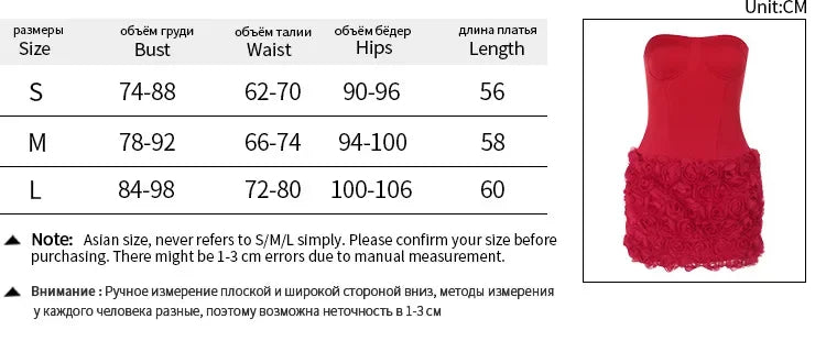 Luxe Floral Elegance Sexy 3D Sheath Dress with Corseted Waist Premium & Irresistible Premium Sexy Wrap Hip Sheath Dress 3D Floral Design