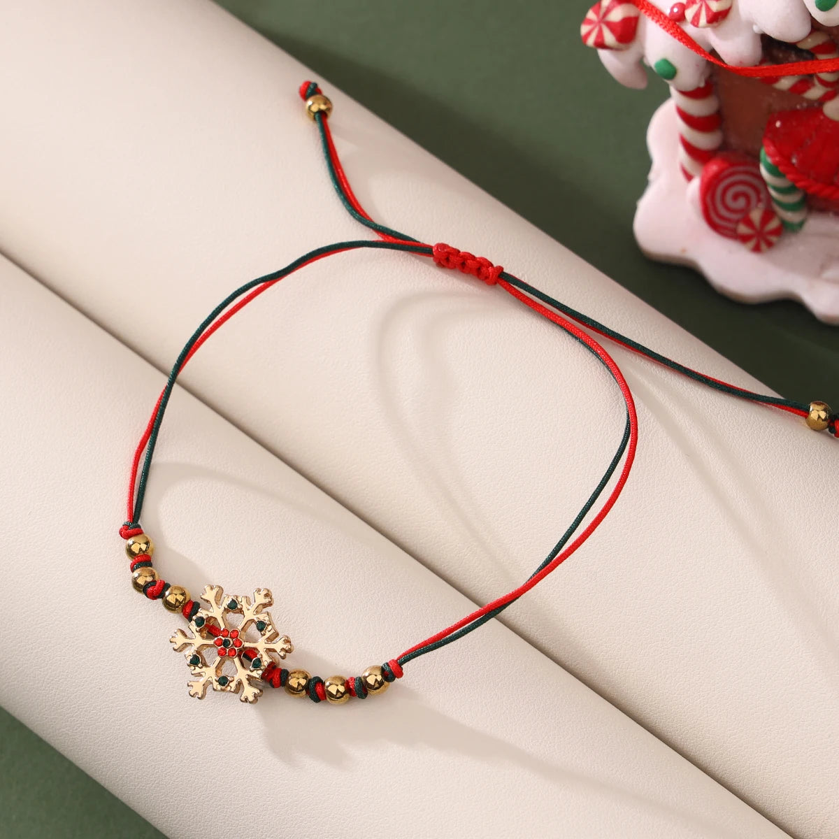 Luxury Christmas 2026 Trend 12 Piece New Christmas Themed Bracelet Set with Rhinestone Christmas Tree, Santa Claus & Reindeer Designs(color random)