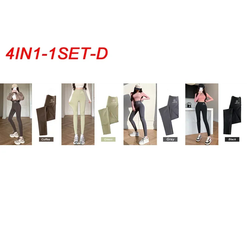 Premium Shark Pants for Women High Waisted, Hip Lifting & Trendy Yoga Leggings, Sexy & Slimming! Belly Lift Black Shark Leggings for Spring, Autumn & Winter,