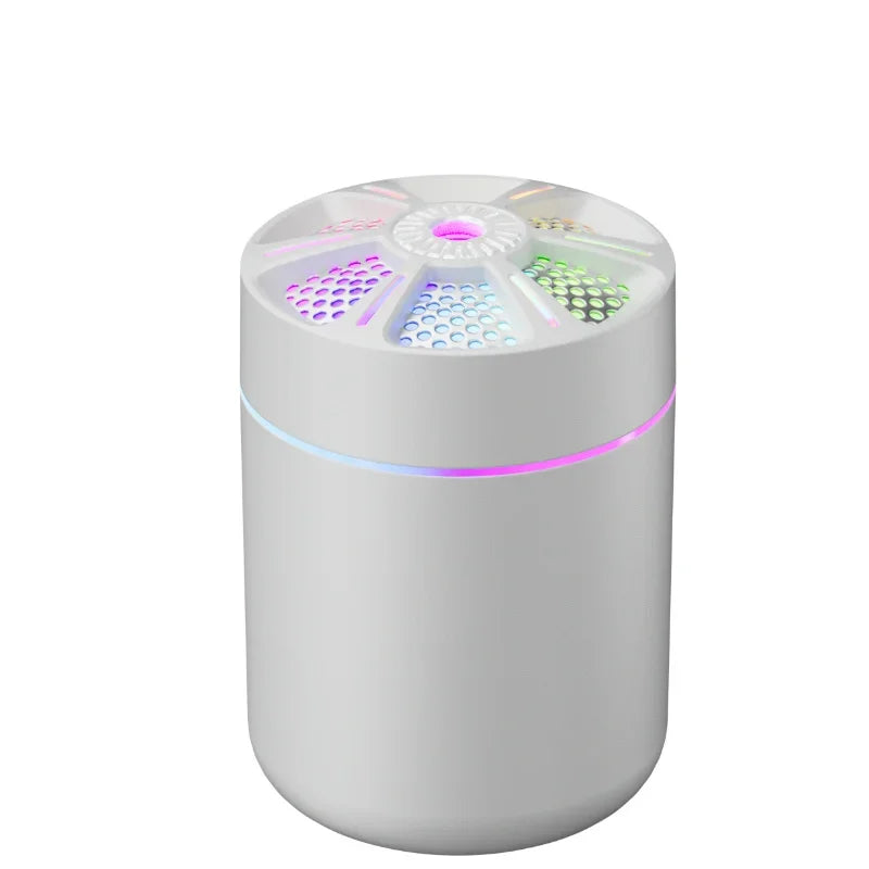 High Quality 2026 Edition Mini Car Air Humidifier USB Electric Aroma Diffuser Essential Oil Purifier Aromatherapy Mist Maker Lights in Car Home Bedroom