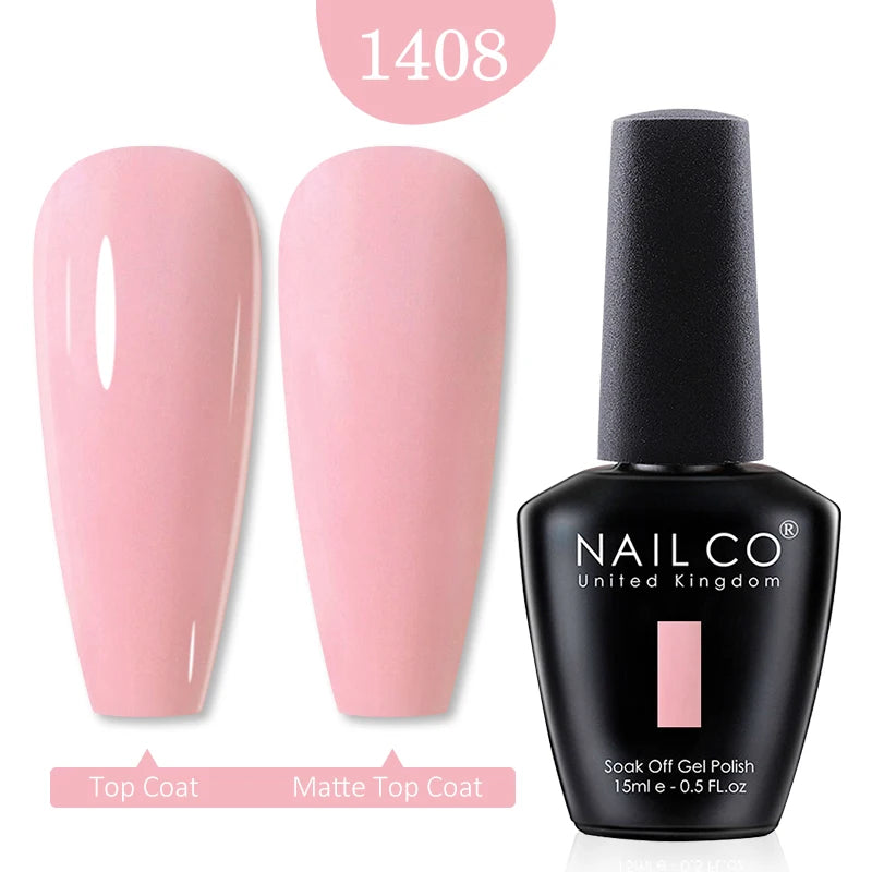 NAILCO Gel Polish 15ml Red & Pink 2026 Style Nails, Soak-Off Gel Polish for Long-Lasting, Flawless, Transform Your Nails with NAILCO Gel Polish Shine, Slay & Stay Perfect! Trendy 2026 Colors,