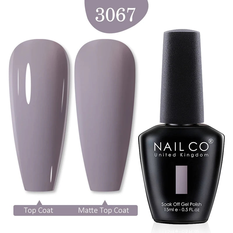 NAILCO Gel Polish 15ml Red & Pink 2026 Style Nails, Soak-Off Gel Polish for Long-Lasting, Flawless, Transform Your Nails with NAILCO Gel Polish Shine, Slay & Stay Perfect! Trendy 2026 Colors,