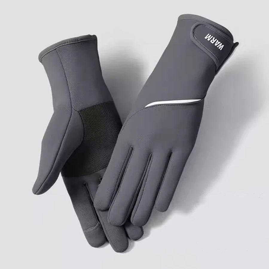 Quality Premium 2026 Winter Women's Thermal Gloves Touchscreen Compatible Fleece Lined Full Finger Waterproof Hand Warmer Mitten for Bike Cycling