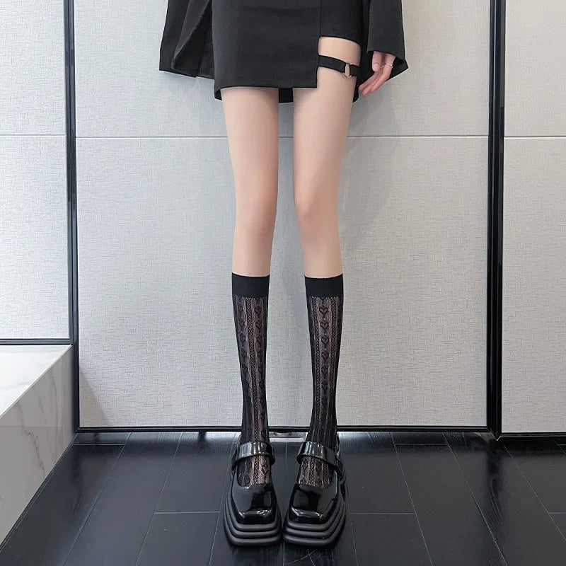 Luxury Lace Socks That Make Every Outfit Look Adorable & Classy, 2026 Must Have! Trendy Lace Tube Socks for That Perfect Sweet Girl Aesthetic, Step Into Kawaii Elegance Soft Lace Calf Socks Every Girl is Obsessed With
