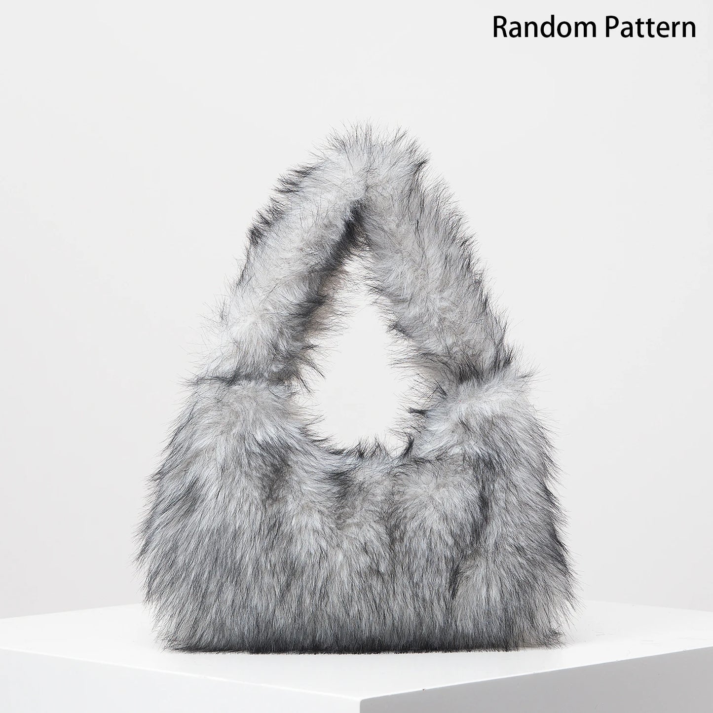 Premium Plush 2026  Hobo Handbag Sexy, Trendy & Perfect for Vacation or Daily Glam , Fuzz Shoulder Bag High-Quality, Cute & Dopamine-Style Chic