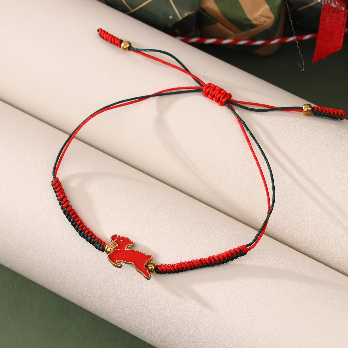 Luxury Christmas 2026 Trend 12 Piece New Christmas Themed Bracelet Set with Rhinestone Christmas Tree, Santa Claus & Reindeer Designs(color random)