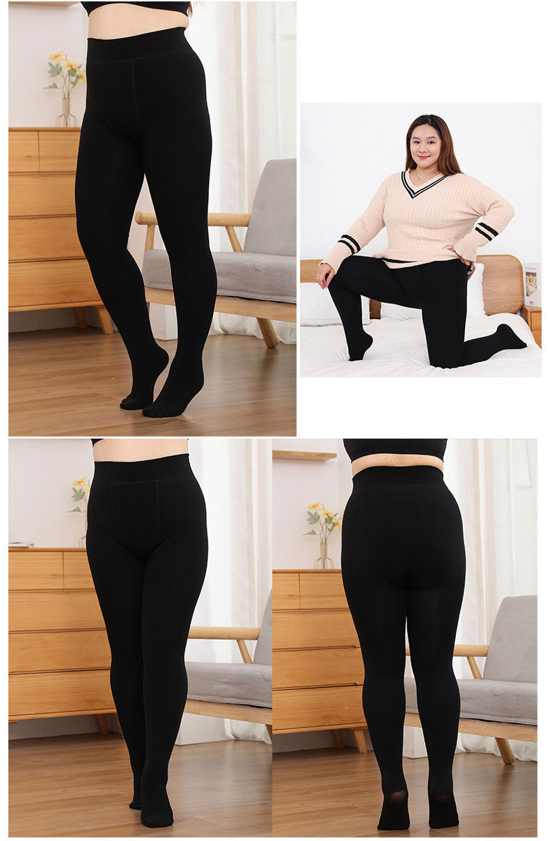 Quality 2026 Fashion Plus Size Leggings Women Clothing Feminino Leggings Thick Plus Size Women Trousers Bare Pantyhose  Warm Fall and Winter Fleecing