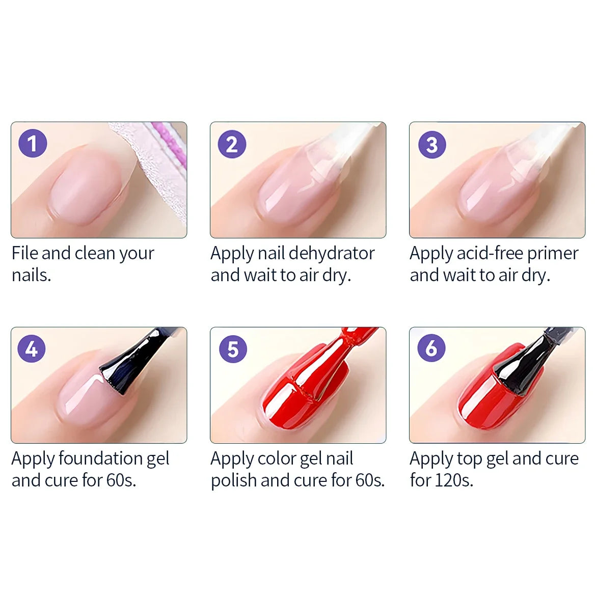 Acid-Free Nail Dehydrator & Primer Duo, 2026 Nail Prep Game-Changer Flawless Base, Flawless Nails, Salon-Quality Nail Prep Kit! Longer, Stronger, Shinier