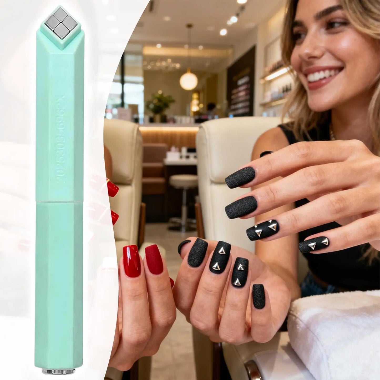 Nail Magnet Kit Create Stunning Cat’s Eye Gel Nails 2026 Style!, Magnetic Nail Art Made Easy Trendy & Instagram-Ready for 2026!, Create Stunning 3D Cat’s Eye Effects Compact Magnet for Perfect Nails