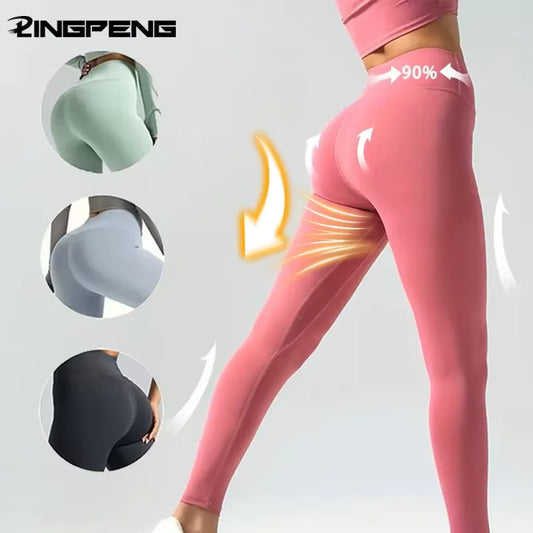 Premium High Quality Printed S-XL High Waist Naked Feeling Leggings WomenFitness Running Yoga Eggings Pants EnergyGym Tight Leggings Casual Workout Leggings