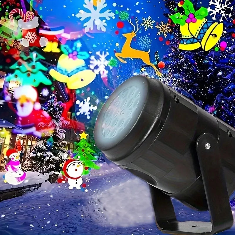 🌟 Christmas Projection Lamp Plug In the Magic! 🎁 , 🌟 Turn Any Room Into a Magical Christmas Wonderland!, ❄️ Dazzling Christmas Projection Lamp – A Light Show of Holiday Cheer!, 🌌 Snowflakes, Stars & Sparkle Experience the Magic of Christmas in Lights!