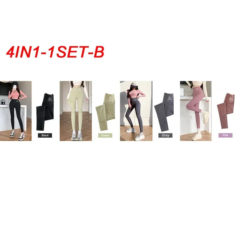 Premium Shark Pants for Women High Waisted, Hip Lifting & Trendy Yoga Leggings, Sexy & Slimming! Belly Lift Black Shark Leggings for Spring, Autumn & Winter,