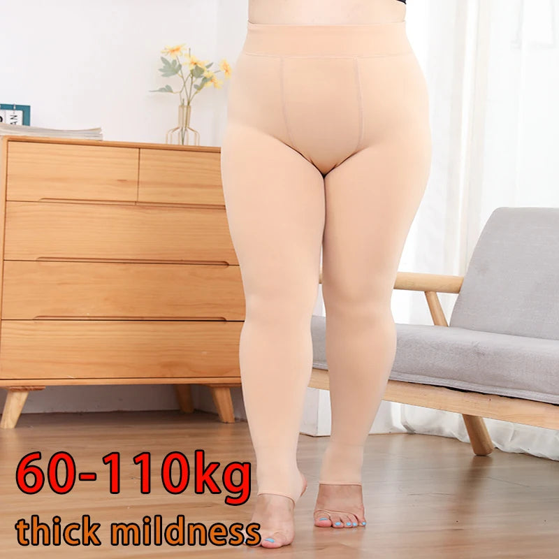 Quality 2026 Fashion Plus Size Leggings Women Clothing Feminino Leggings Thick Plus Size Women Trousers Bare Pantyhose  Warm Fall and Winter Fleecing