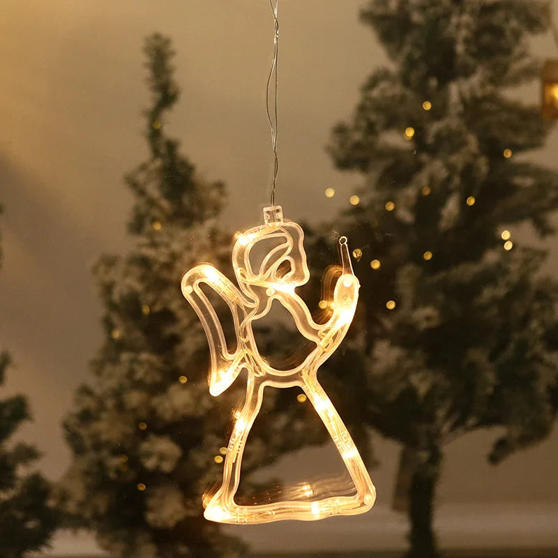 Magical Christmas Lights for Every Window, Wall, and Tabletop Let Your Home Glow! , Turn Your Home Into a Winter Wonderland Hanging Lights, Lamps 

Bring the magic of Christmas and New Year into your home with our all-in-one