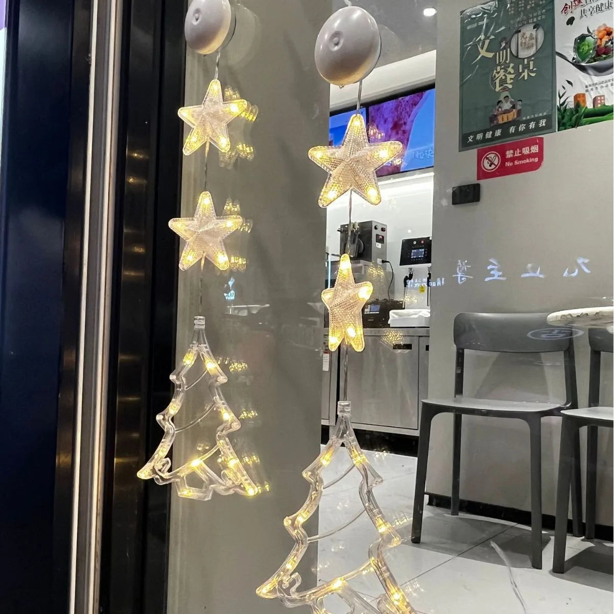 Magical Christmas Lights for Every Window, Wall, and Tabletop Let Your Home Glow! , Turn Your Home Into a Winter Wonderland Hanging Lights, Lamps 

Bring the magic of Christmas and New Year into your home with our all-in-one