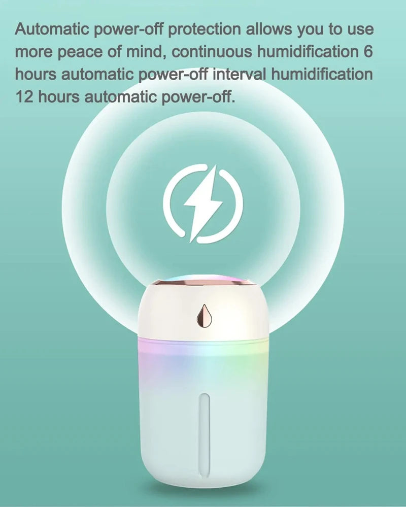 High Quality 2026 Xiaomi Mini Car Portable Air Humidifier Electric Aroma Diffuser LED Cool Light Mist For Home Car Aromatherapy Plant Purifier