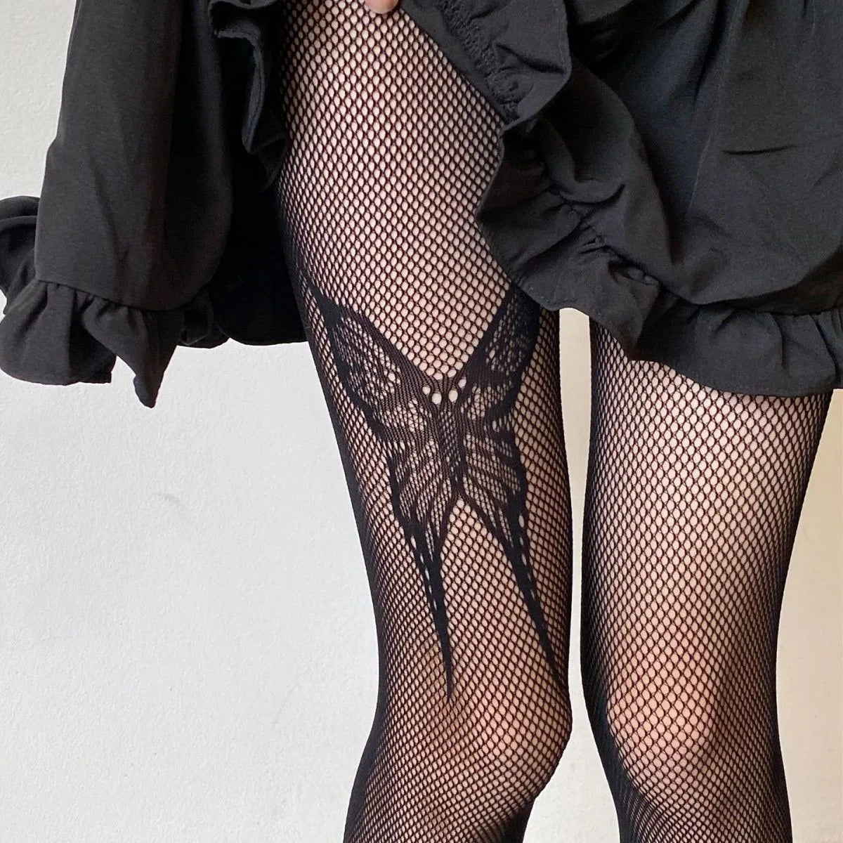 2026 Premium Quality Lolita Bow Fishnet Tights for the Ultimate 2026 Glow Up!, Kawaii Gothic Lace Pantyhose That Scream Confidence & Charm!, Flirty, Fearless & Fabulous, Hollow Out Lace Tights That Define Desire 💋