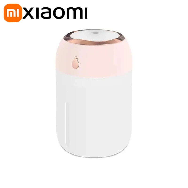 High Quality 2026 Xiaomi Mini Car Portable Air Humidifier Electric Aroma Diffuser LED Cool Light Mist For Home Car Aromatherapy Plant Purifier