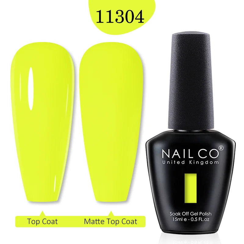 NAILCO Gel Polish 15ml Red & Pink 2026 Style Nails, Soak-Off Gel Polish for Long-Lasting, Flawless, Transform Your Nails with NAILCO Gel Polish Shine, Slay & Stay Perfect! Trendy 2026 Colors,