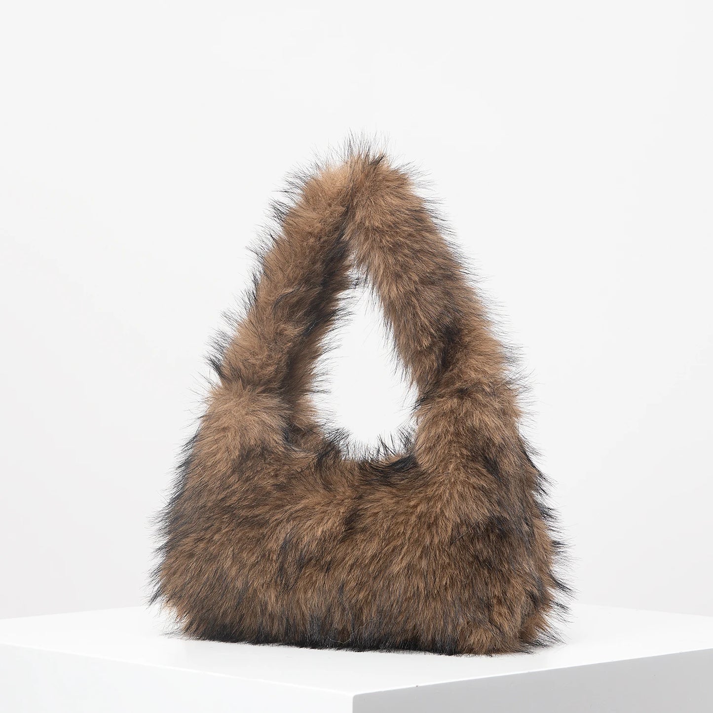 Premium Plush 2026  Hobo Handbag Sexy, Trendy & Perfect for Vacation or Daily Glam , Fuzz Shoulder Bag High-Quality, Cute & Dopamine-Style Chic