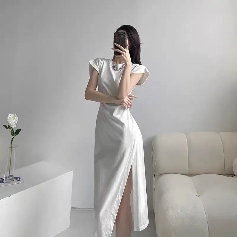 Luxury Cotton White Dress 2026 Pretty, Slimming & Effortlessly Stylish for Modern Women White or Black Midi Dress  Elegant, Premium & Perfectly Feminine for Every Occasion