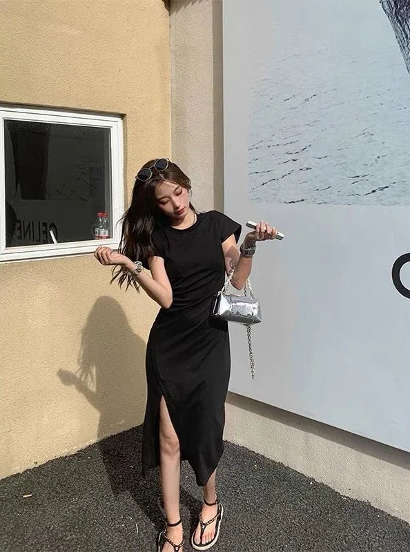 Luxury Cotton White Dress 2026 Pretty, Slimming & Effortlessly Stylish for Modern Women White or Black Midi Dress  Elegant, Premium & Perfectly Feminine for Every Occasion