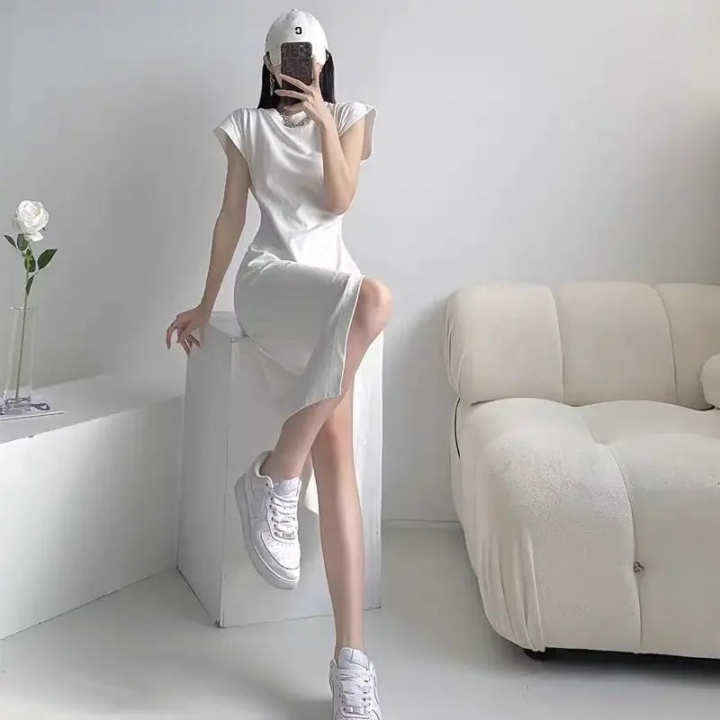 Luxury Cotton White Dress 2026 Pretty, Slimming & Effortlessly Stylish for Modern Women White or Black Midi Dress  Elegant, Premium & Perfectly Feminine for Every Occasion