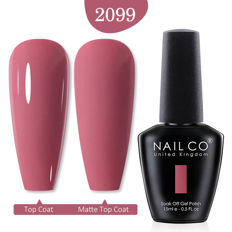 NAILCO Gel Polish 15ml Red & Pink 2026 Style Nails, Soak-Off Gel Polish for Long-Lasting, Flawless, Transform Your Nails with NAILCO Gel Polish Shine, Slay & Stay Perfect! Trendy 2026 Colors,