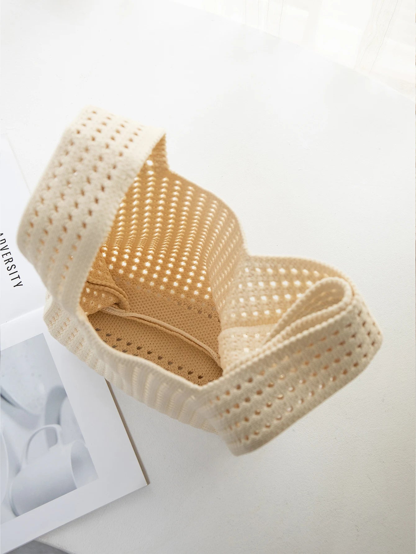 Handmade Knit Wrist Bag Cute, Trendy, Premium Mini Knot Tote Stylish, Colorful & Perfect for Daily Outings