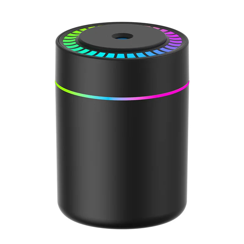High Quality 2026 Edition Mini Car Air Humidifier USB Electric Aroma Diffuser Essential Oil Purifier Aromatherapy Mist Maker Lights in Car Home Bedroom
