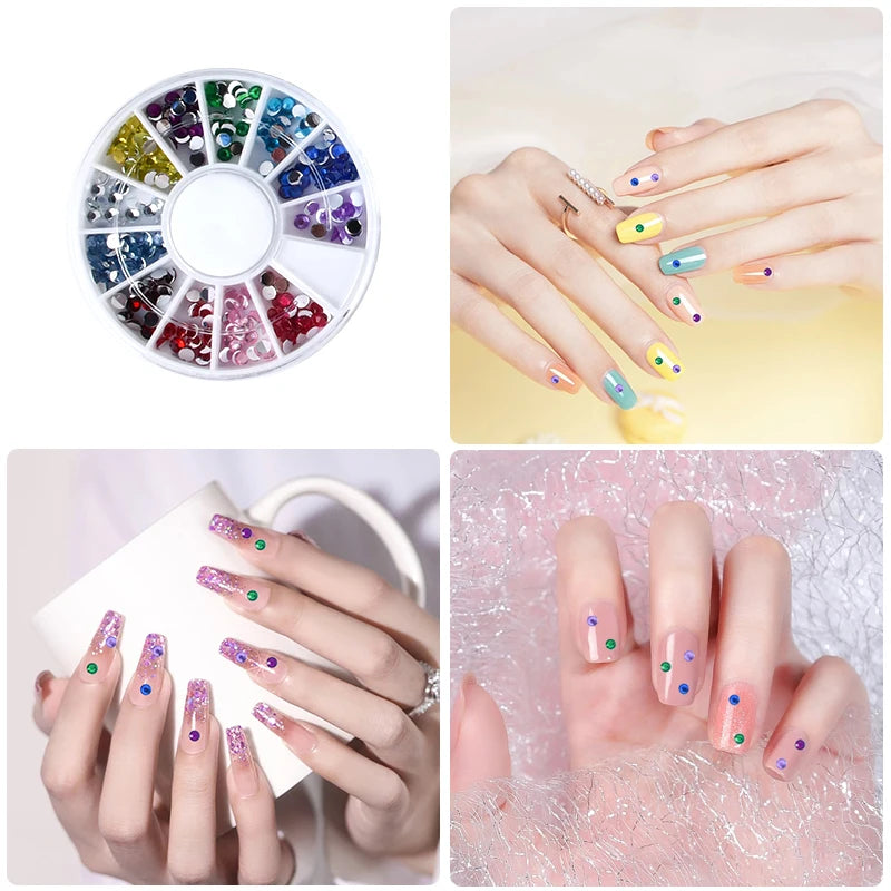 Complete Nail Gel Polish Kit with UV Lamp & Trendy Colors!, Complete Nail Gel Polish Kit with UV Lamp & Trendy Colors!, DIY 2026 Nail Magic Soak Off UV Gel Set with Everything You Need to Slay!