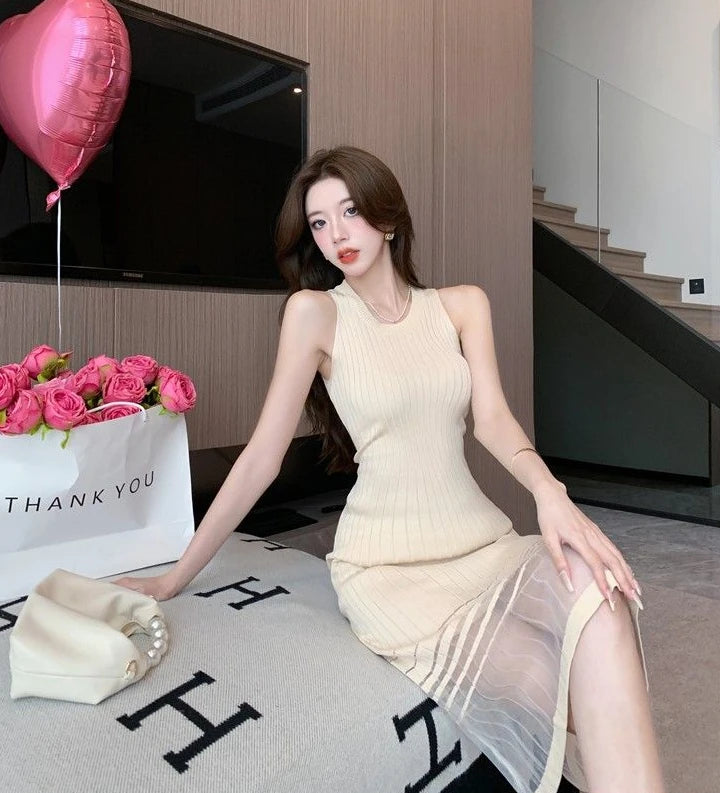 Boho Glam 2026 Sleeveless Crochet Midi Dress for Trendy Women Who Love Comfort & Style Luxe Sexy Crochet Knitted Midi Dress Breathable, Premium & Effortlessly Chic