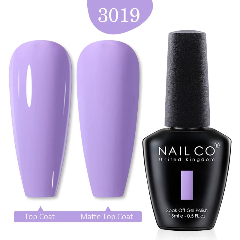 NAILCO Gel Polish 15ml Red & Pink 2026 Style Nails, Soak-Off Gel Polish for Long-Lasting, Flawless, Transform Your Nails with NAILCO Gel Polish Shine, Slay & Stay Perfect! Trendy 2026 Colors,