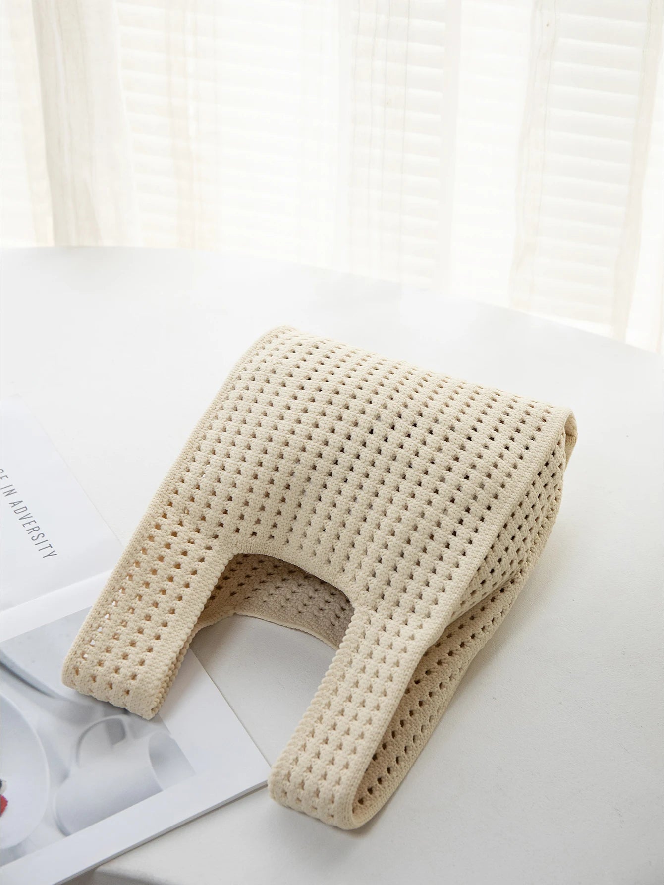 Handmade Knit Wrist Bag Cute, Trendy, Premium Mini Knot Tote Stylish, Colorful & Perfect for Daily Outings