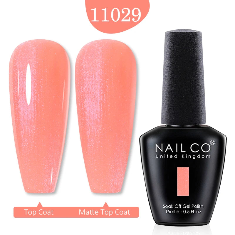 NAILCO Gel Polish 15ml Red & Pink 2026 Style Nails, Soak-Off Gel Polish for Long-Lasting, Flawless, Transform Your Nails with NAILCO Gel Polish Shine, Slay & Stay Perfect! Trendy 2026 Colors,