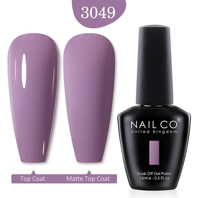 NAILCO Gel Polish 15ml Red & Pink 2026 Style Nails, Soak-Off Gel Polish for Long-Lasting, Flawless, Transform Your Nails with NAILCO Gel Polish Shine, Slay & Stay Perfect! Trendy 2026 Colors,