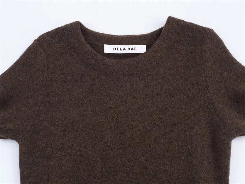 Premium Faux Fur Effect Knit Dress Trendy, Sexy & Effortlessly Elegant 2026 Fall Luxe Sexy Faux Fur Patchwork Knit Dress for Chic Women Who Stand Out