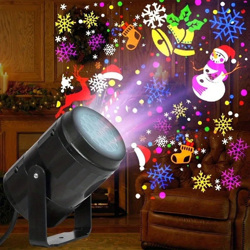 🌟 Christmas Projection Lamp Plug In the Magic! 🎁 , 🌟 Turn Any Room Into a Magical Christmas Wonderland!, ❄️ Dazzling Christmas Projection Lamp – A Light Show of Holiday Cheer!, 🌌 Snowflakes, Stars & Sparkle Experience the Magic of Christmas in Lights!