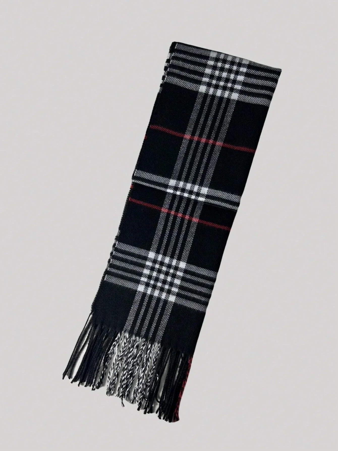 Luxury Cashmere Scarf Warm, Plush & Effortlessly Chic, Premium Plaid Cashmere Shawl for Men & Women Trendy
