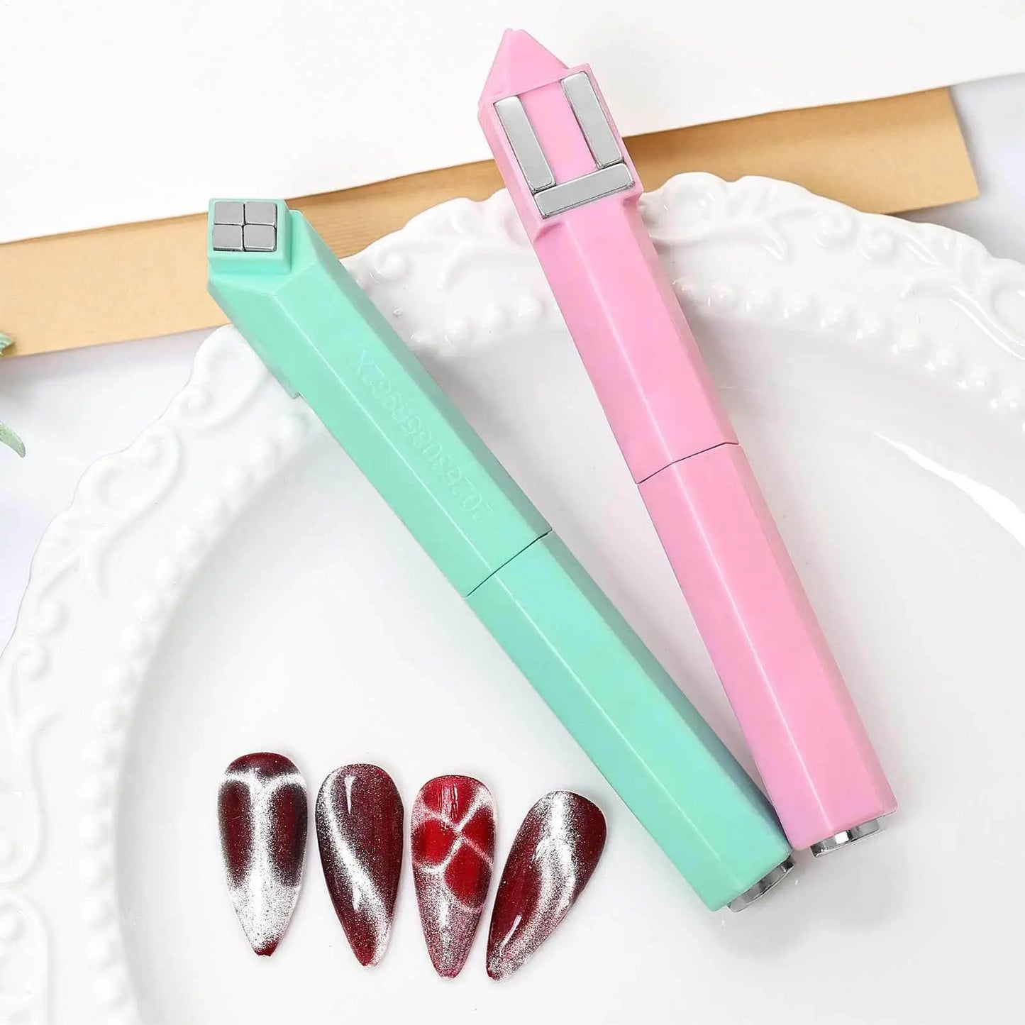 Nail Magnet Kit Create Stunning Cat’s Eye Gel Nails 2026 Style!, Magnetic Nail Art Made Easy Trendy & Instagram-Ready for 2026!, Create Stunning 3D Cat’s Eye Effects Compact Magnet for Perfect Nails