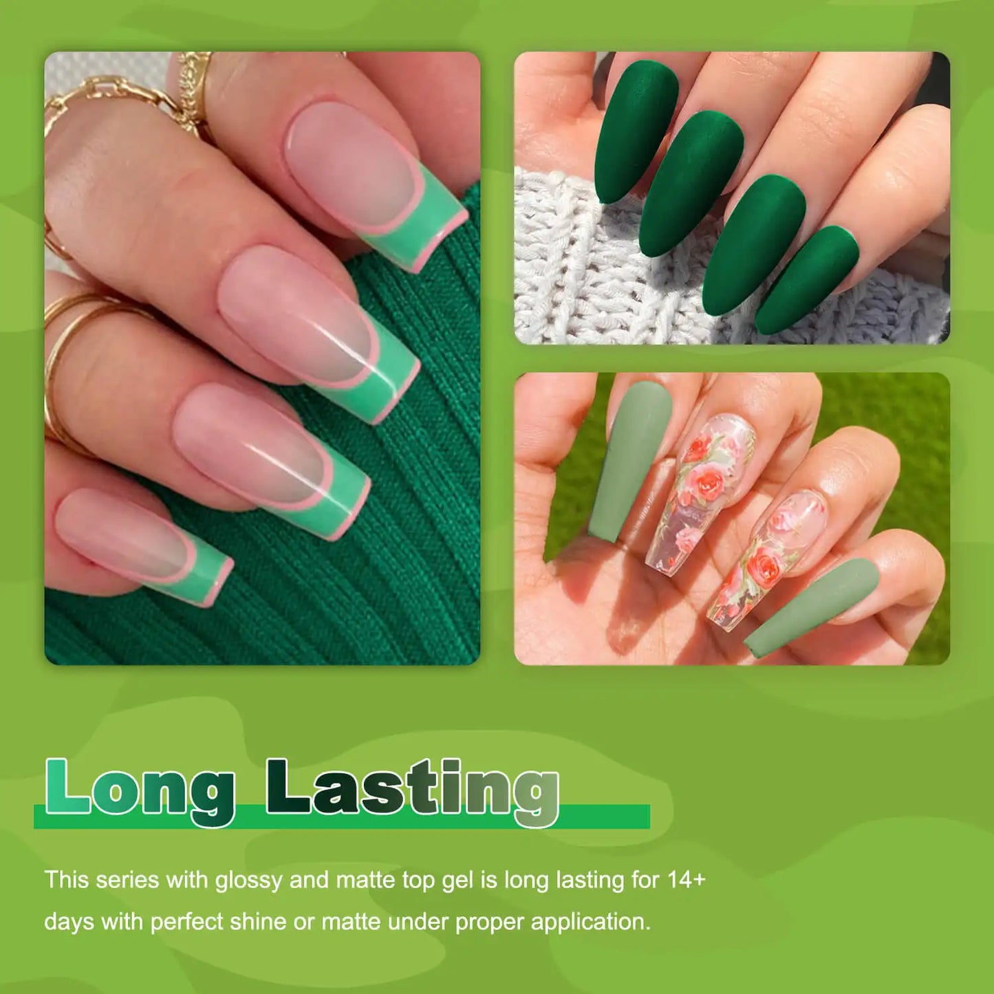 Complete 13pcs Gel Kit for Stunning 2026 Manicures!, 2026 Gel Nail Set with Base, Glossy & Matte Top Coats, Create Trendy 2026 Nail Looks 13pcs Gel Polish Kit for DIY Nail Art!, 13pcs Gel Nail Kit with Glossy & Matte Top Coats!