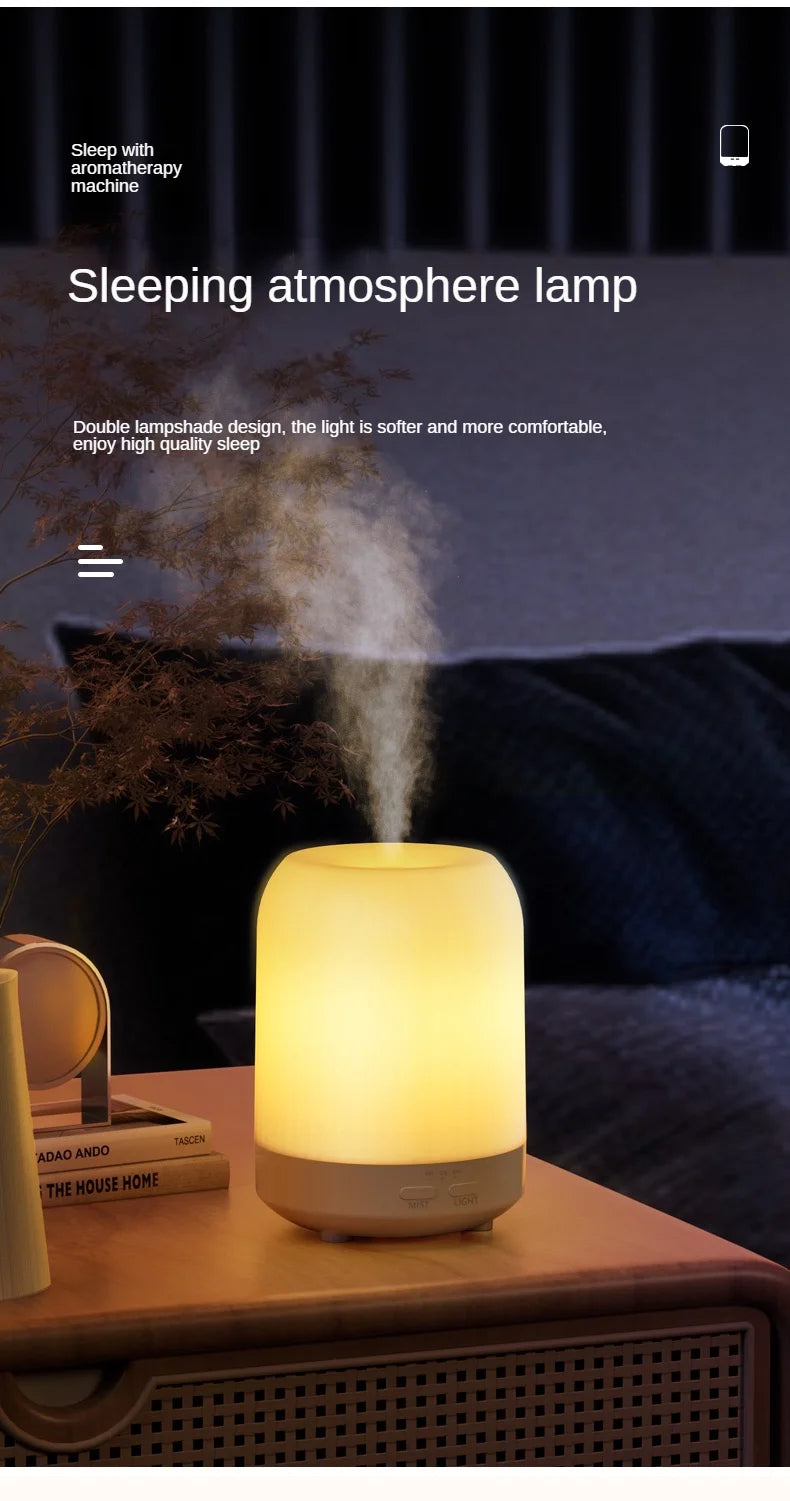 High Quality Premium 2026 Home Essential oil Aromatherapy Machine Automatic Perfume Machine Bedroom Diffuser With Night Light Humidifier