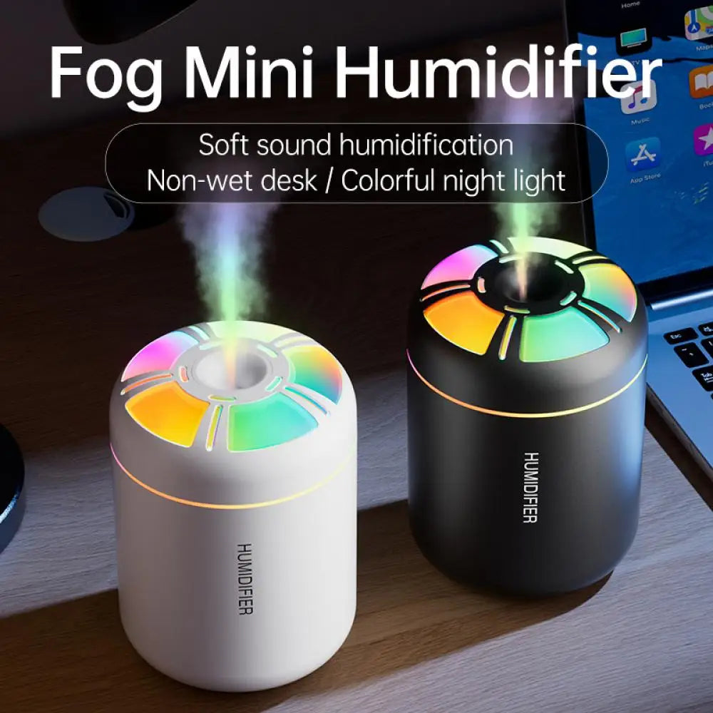 High Quality 2026 Edition 180ML Car Mini Aroma Diffuser Perfume Air Humidifier Essential Oil Purifier Aromatherapy Color Lights For Car Home Bedroom
