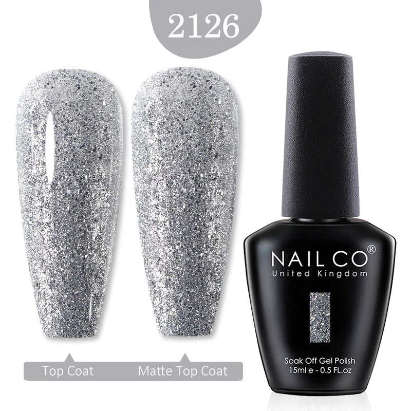 NAILCO Gel Polish 15ml Red & Pink 2026 Style Nails, Soak-Off Gel Polish for Long-Lasting, Flawless, Transform Your Nails with NAILCO Gel Polish Shine, Slay & Stay Perfect! Trendy 2026 Colors,