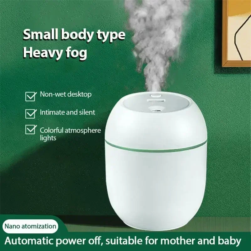 Brand New 2026 EDITION Large Capacity Small Portable Humidifier For Office Car Usb Portable Air Humidifier Diffuser Home Bedroom Humidifier