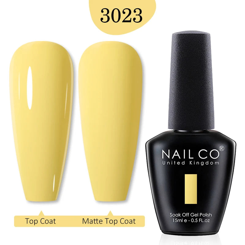 NAILCO Gel Polish 15ml Red & Pink 2026 Style Nails, Soak-Off Gel Polish for Long-Lasting, Flawless, Transform Your Nails with NAILCO Gel Polish Shine, Slay & Stay Perfect! Trendy 2026 Colors,