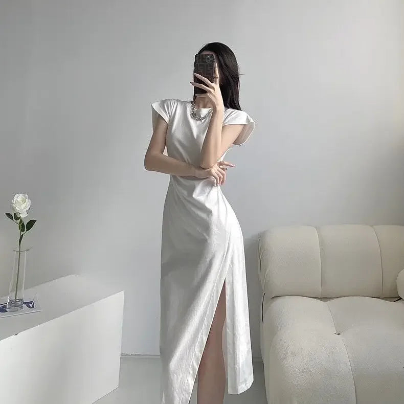 Luxury Cotton White Dress 2026 Pretty, Slimming & Effortlessly Stylish for Modern Women White or Black Midi Dress  Elegant, Premium & Perfectly Feminine for Every Occasion