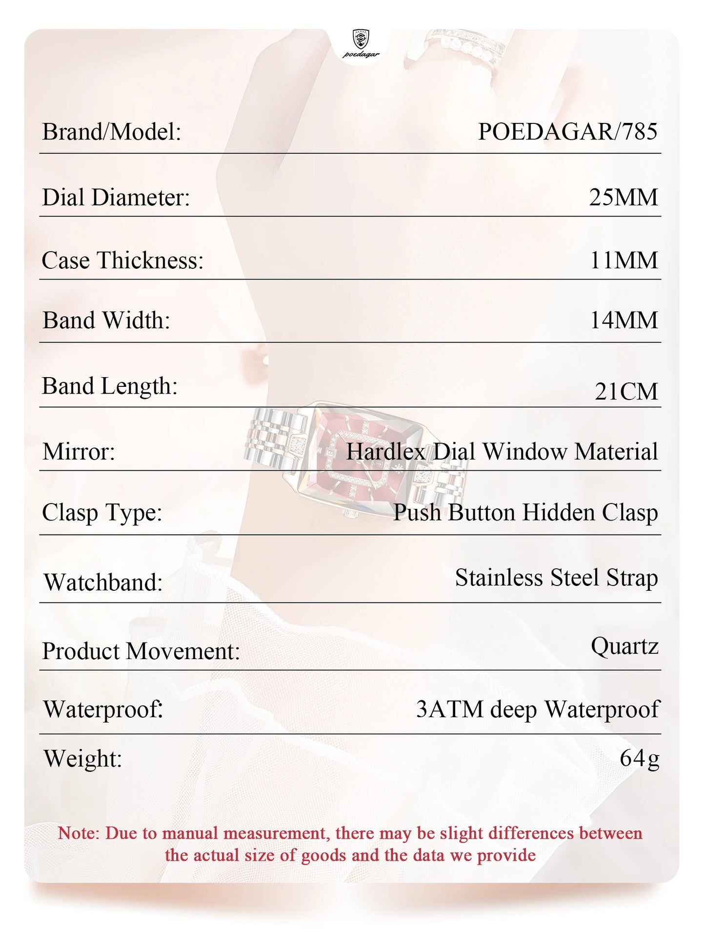 Luxury Rectangle Watch Elegant, Waterproof & Timeless For Women Who Define Class, Stainless Steel Watch Modern Rectangle Design, Waterproof & Stunning, Premium  Women’s Watch Sleek, Elegant